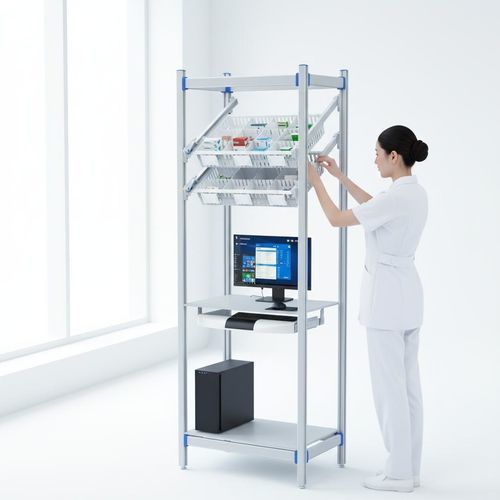 Halter für medizinischen PC - FG-P-6002F01/B - Fangge Medical - für Krankenhaus / für OP-Saal / Lager
