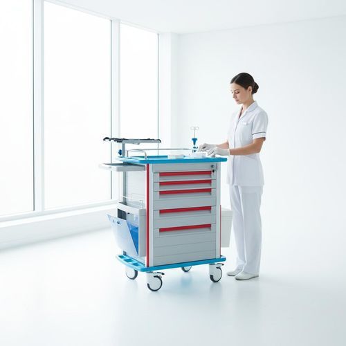 Wagen für Kliniken - FG-A-02 - Fangge Medical - Notfall / für Instrumente / für Defibrillator