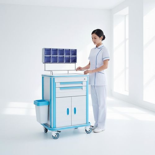 Wagen für Anästhesie - FG-C-03 - Fangge Medical - für Instrumente / für medizinische Geräte / Edelstahl