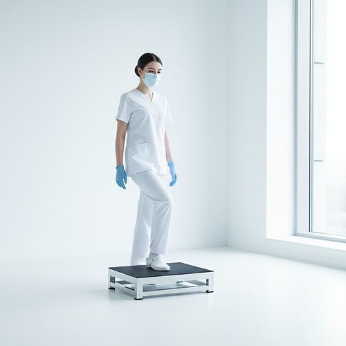 Stufentritt mit 1 Stufe - E10 - Fangge Medical - Edelstahl