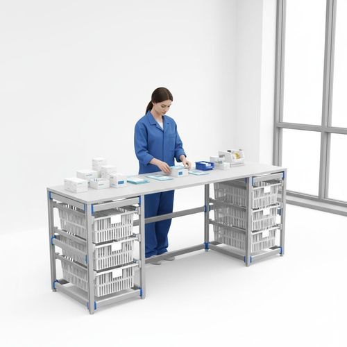 Arbeitsstation für Krankenpflege - FG-P-403F02 - Fangge Medical - mit Regal / modular / Tischgerät