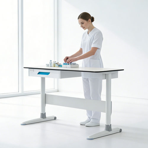 Arbeitsstation für die Sterilisierungsabteilung - FW-S139A - Fangge Medical - für Krankenpflege / mit Schubladen / auf Rollen