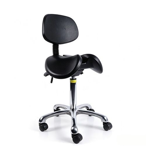 Laborhocker - FG181152 - Fangge Medical - höhenverstellbarer / pneumatisch / auf Rollen