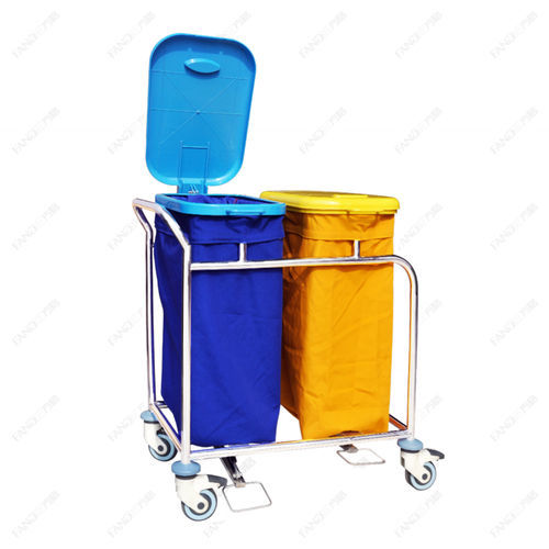 Sackhalterwagen für dreckige Wäsche - B23 - Fangge Medical - für Kliniken / für OP-Saal / medizinisch