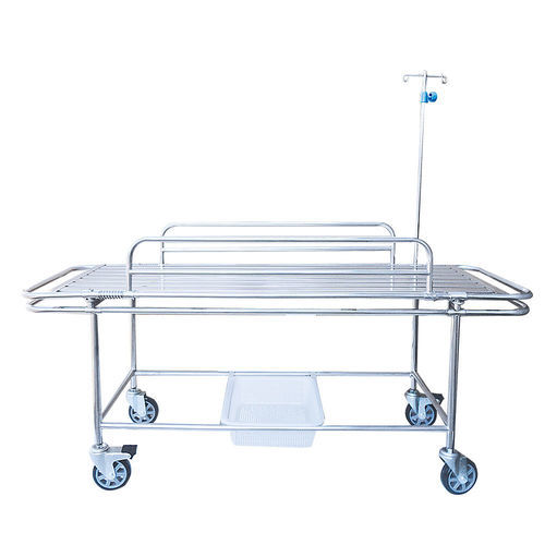 Transferwagen - B02 - Fangge Medical - Transfer / Edelstahl / mit Infusionsständer