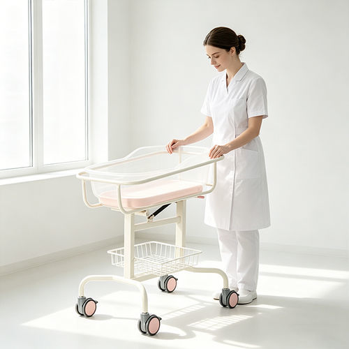 Höhenverstellbare Wiege für Krankenhäuser - A06 - Fangge Medical - Trendelenburg / auf Rollen