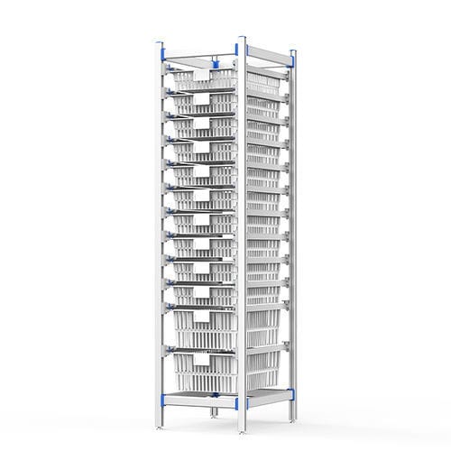 Modulares Regal - FG-P-4012F01 - Fangge Medical - für Behälter / für Körbe / für Apotheken