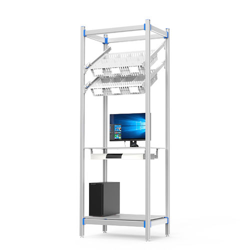 Halter für medizinischen PC - FG-P-6002F01/B - Fangge Medical - für Krankenhaus / für OP-Saal / Lager