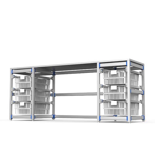 Arbeitsstation für Krankenpflege - FG-P-403F02 - Fangge Medical - mit Regal / modular / Tischgerät