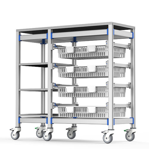 Notfallwagen - FG-PW-604F/B/3F - Fangge Medical - für Kliniken / Lager / Pflege