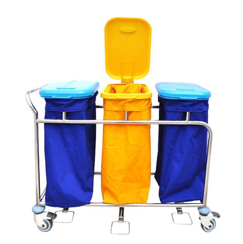 Sackhalterwagen für dreckige Wäsche - B23 - Fangge Medical - für Kliniken / medizinisch / für OP-Saal