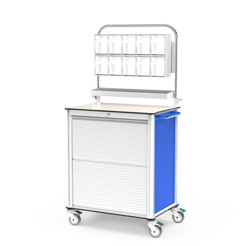 Wagen für Anästhesie - FG-PW-C609001AL - Fangge Medical - für Kliniken / für Verbrauchsmaterial / Transfer
