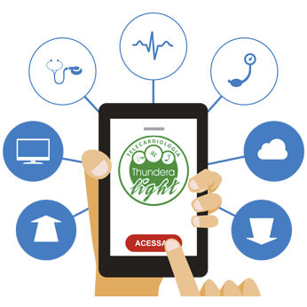 Web-Anwendung / Verwaltung für kardiologisches Telemonitoring - Thundera Light - Micromed Biotecnologia - für EKG