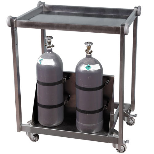 Wagen für Gasflaschen - E-29000 - Euthanex - für Euthanasie / Edelstahl