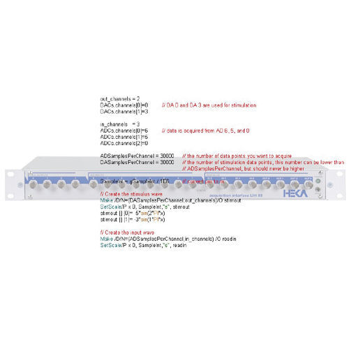 Steuerungssoftware - LIH XOPs - HEKA - Beschaffung / medizinisch / Windows