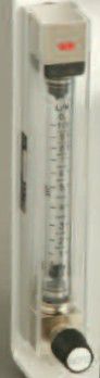 Luftdurchflussmesser - 10-1356 - Hugo Sachs Elektronik - für Krankenhaus / schienenmontiert
