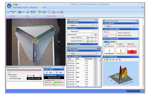 Überwachte Software - SMART 3.0 - Panlab - Bildanalyse / Videoaufnahme / präklinisch