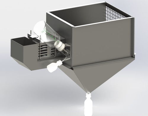 Stoffwechselkäfig für Nagetiere - 100100007 - UNO Life Science Solutions - modular / Edelstahl