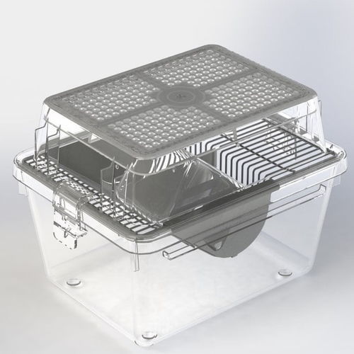 Tierkäfig für Tierversuche / zur Isolierung - 031200260 - UNO Life Science Solutions - für Nagetiere / modular / Polycarbonat