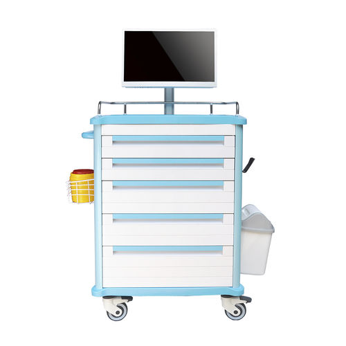 Medizinisch Computer-Arbeitsplatz - HS-T-16 - Shandong HESOURCE Medical Equipment - mobil