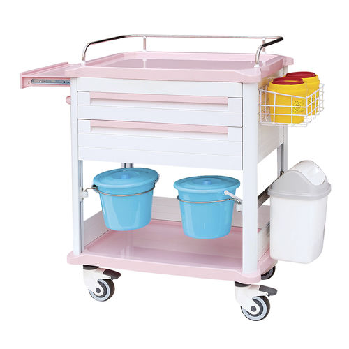 Medizinischer Wagen - HS-C-01 - Shandong HESOURCE Medical Equipment - Mehrzweck / Pflege / Service