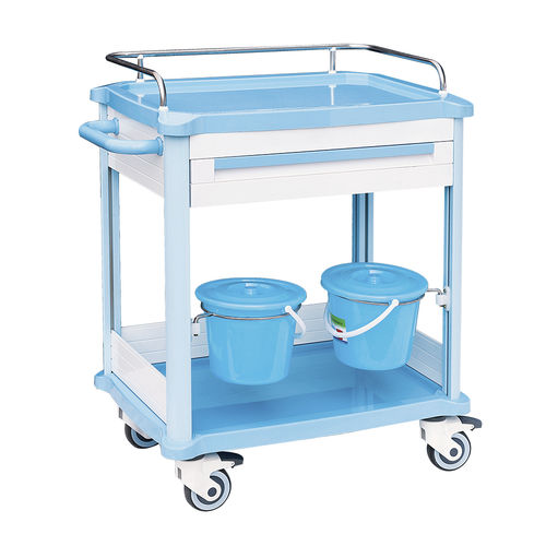 Medizinischer Wagen - HS-C-05 - Shandong HESOURCE Medical Equipment - Mehrzweck / Pflege / Service
