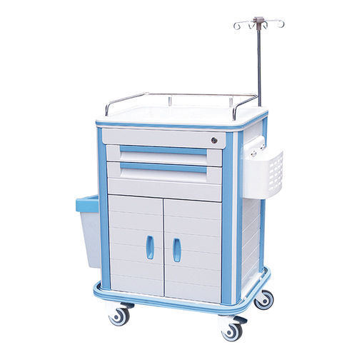 Notfallwagen - HS-D-04 - Shandong HESOURCE Medical Equipment - medizinisch / für chirurgische Instrumente / Sauerstoff
