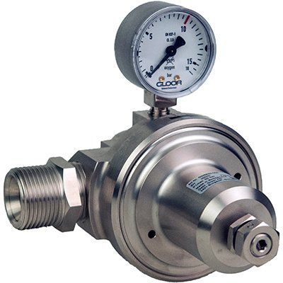 O2-Druckregler - PM0131E - GLOOR MEDICAL - Luft / N2O / Helium