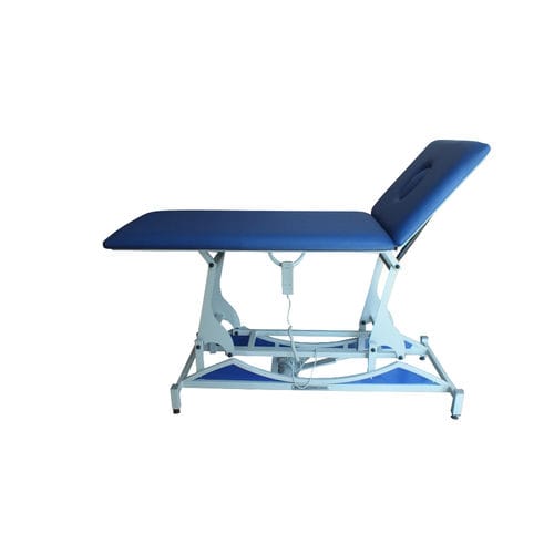 Untersuchungsliege für Physiotherapie - FİZYOTABLE 2000 - Fizyomed - elektrisch / höhenverstellbar / mit verstellbarer Rückenlehne