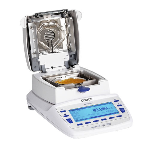 Elektronischer Feuchtegehalt-Messwaage - EM - COBOS PRECISION, S.L. - Infrarot / für Labor / Tisch