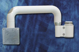 Höhenverstellbarer Tragarm - L-ARM-MNT	 - Lee Pin Enterprise - für Monitor / für medizinische Zwecke / für Chirurgie