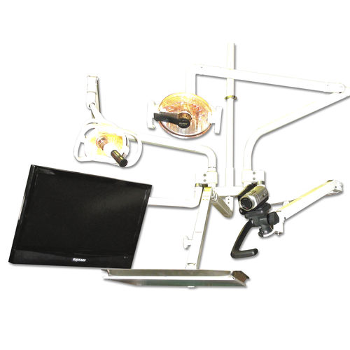 OP-Leuchte / Dental - L-ARM-CM-M - Lee Pin Enterprise - deckenmontiert / wandmontiert / LED