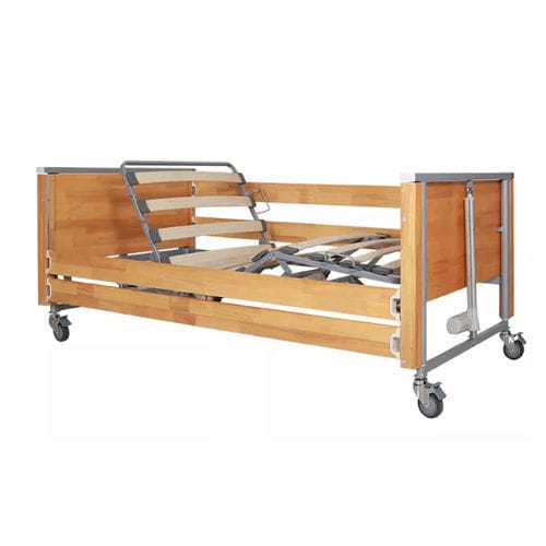 Bett für Langzeitpflege - German 02 - maidesite - elektrisch / höhenverstellbar / neigbar