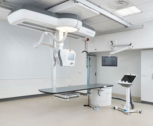 Digitales Röntgensystem - Adora DRFi - NRT X-Ray - für multifunktionale Röntgenaufnahmen / mit Deckenbucky / mit Schwenkarm-Säulen