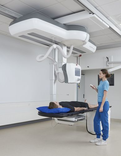 Röntgensystem - Adora DRi - NRT X-Ray - digital / für multifunktionale Röntgenaufnahmen / mit Tisch