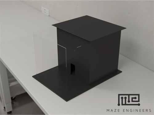 Tierkäfig für Tierversuche / für Hell-Dunkel-Angsttest - MazeEngineers - für Mäuse / modular