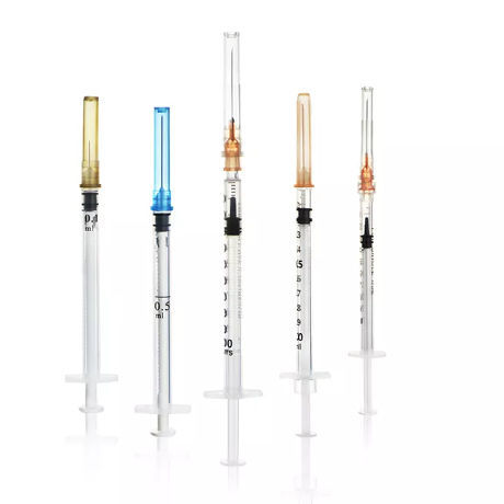 Spritze für Impfung - WEGO Medical - 1 ml / 0,5 ml / Polypropylen