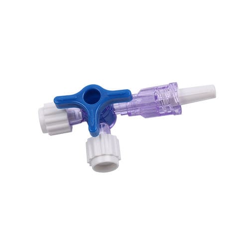 Infusionsverbinder mit Absperrhahn - WEGO Medical - T-förmiges