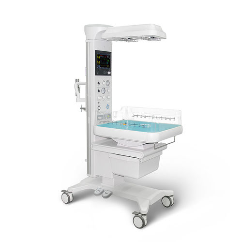 Wärmestrahler für Neugeborene / mit Monitor - BQ80 - WEGO Medical - mit Waage / höhenverstellbar / auf Rollen