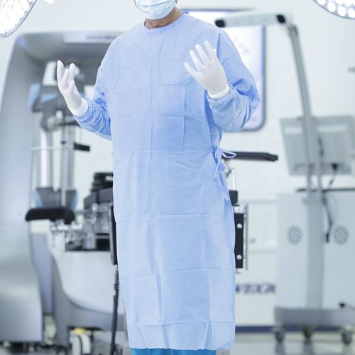 OP-Kittel / unisex - S/M/L/XL/XXL/XXXL - WEGO Medical - L / M / XL
