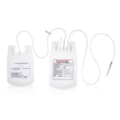 Doppelter Blutbeutel - WEGO Medical - CPDA-1 / PVC / WB-SP