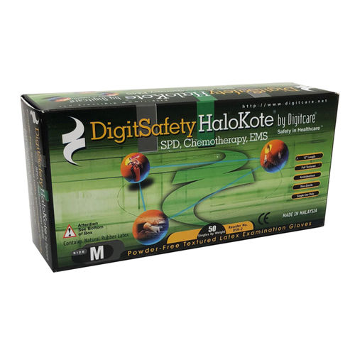 Latexhandschuh - DigitSafety HaloKote™ - Digitcare Corporation - Labor / puderfrei / unsteril