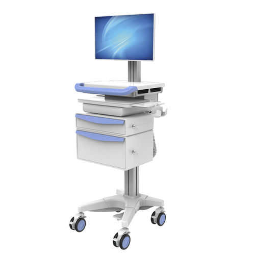 Medizinischer Wagen - PMB-00 - Fujian Secure Medical Technology - für Medikamente / zur Medikamentenausgabe / Pflege