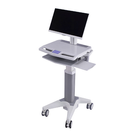 Höhenverstellbarer Computerwagen - HB1-00 - Fujian Secure Medical Technology