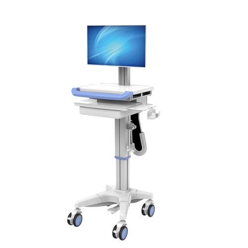Höhenverstellbarer Computerwagen - PAB-00-3 - Fujian Secure Medical Technology