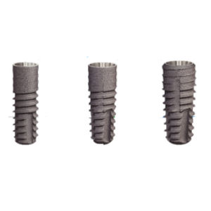 Zylindrisches Zahnimplantat - S-B series - Novodent - Titan / inneres Sechseck / gerade