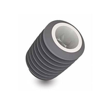 Titan-Zahnimplantat - S-T  series - Novodent - inneres Sechseck / kurz / transgingival