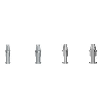 Analog für Dentalimplantat / Edelstahl - Solid - Novodent - gerade