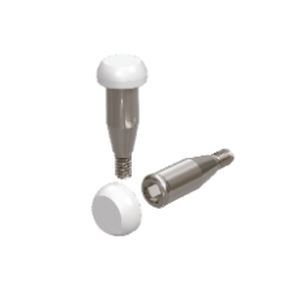 Implantat-Abutment / Titan - S-B series - Novodent - mit Innenverbindung / gerade / Schrauben