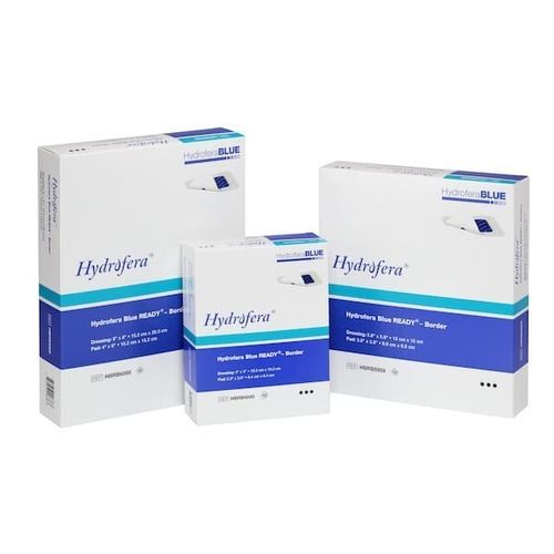Silikon-Hautpflaster - READY Border - Hydrofera Blue